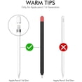 thumbnail image 2 of Duotone Case Cover Silicone Sleeve Skin Compatible with iPad Pencil 1st Generation, 2 of 5