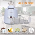 thumbnail image 2 of Lychee Baby Bottle Warmer 6-in-1 Smart Bottle Sterilizer Food Heater for Breast Milk or Formula with LED-Display, 2 of 6