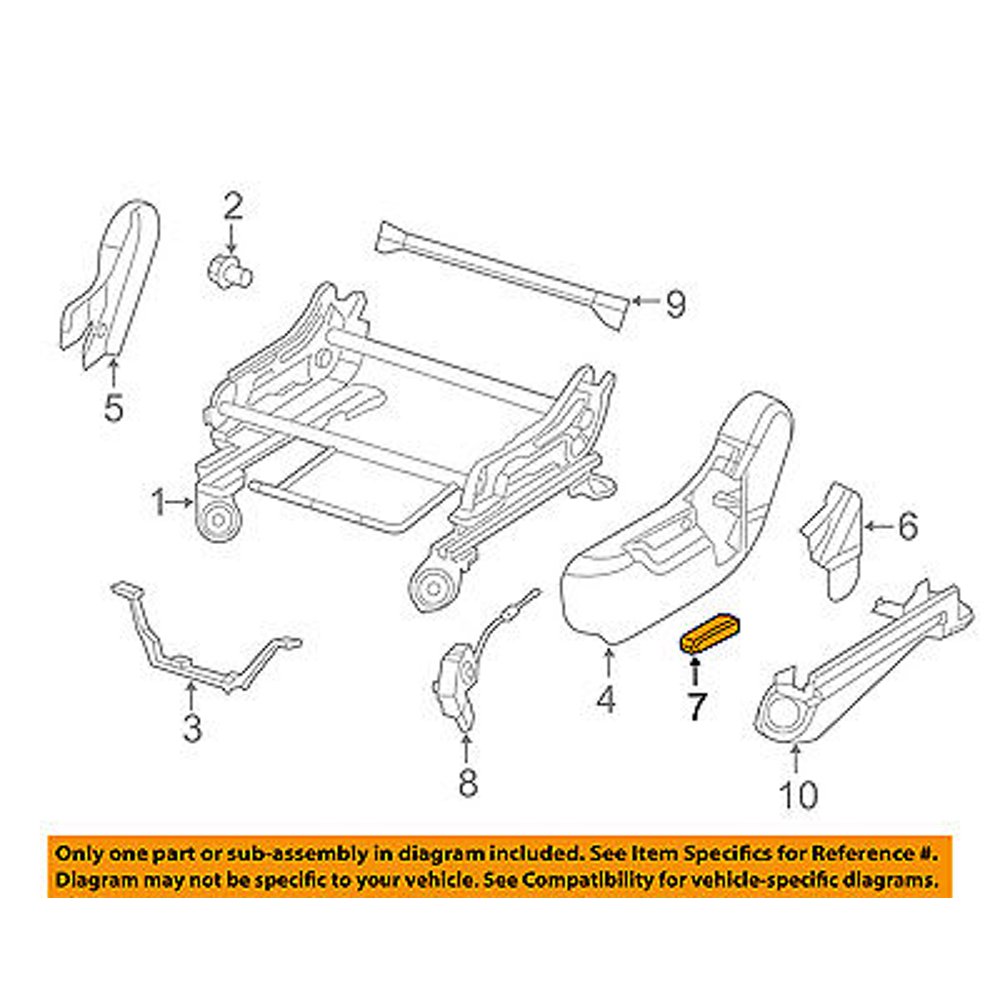 Dodge CHRYSLER OEM Durango Front Seat TrackRecline Handle Lever Left