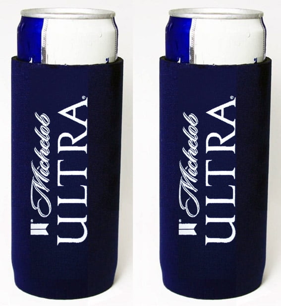 Michelob Ultra Slim Line Can Cooler Set of 2