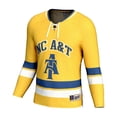 thumbnail image 2 of Unisex GameDay Greats Gold North Carolina A&T Aggies Lightweight Hockey Fashion Jersey, 2 of 3