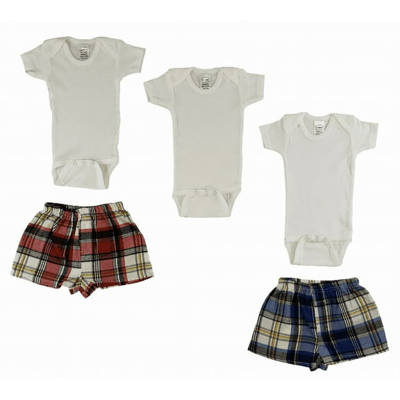 Infant Onezies and Boxer Shorts