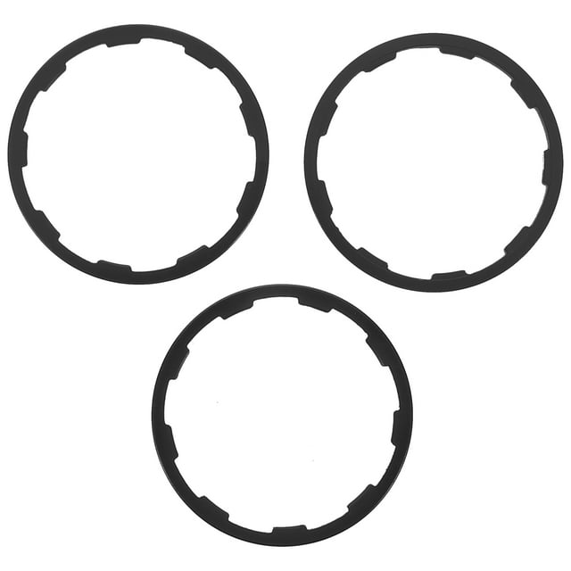 KAKOWELY Rondelle de cassette pour Vélo 3 Pcs Entretoise de cassette pour Vélo Volant Entretoise de cassette pour Vélo Volant Vélos Joint de cassette pour Vélo cassette