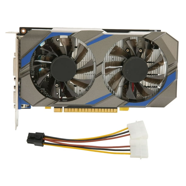750TI 4GB GDDR5 Gaming Graphics Card, 4K 1072MHz 128Bit , , DVI PC Video  Card With Dual Cooling Fans For PC Game Office 