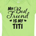 thumbnail image 4 of Inktastic My Best Friend is My Titi with Hearts Boys or Girls Baby Bodysuit, 4 of 5