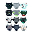thumbnail image 2 of Wonder Nation Baby and Toddler Boys Ankle Socks, 18-Pack, Sizes 0M-18M, 2 of 3