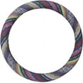 thumbnail image 2 of Steering Wheel Covers Ethnic Style Coarse Linen Fabric Steering Wheel Cover (C), 2 of 4