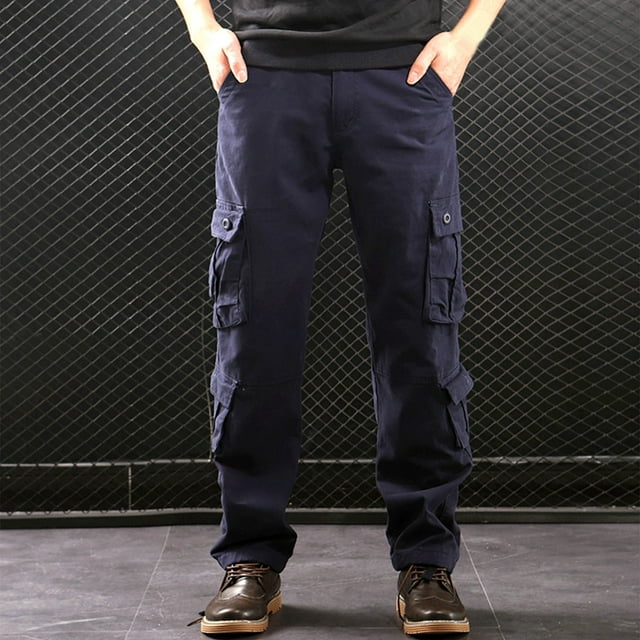 Men's Tactical Softshell Pants Windproof Waterproof Fleece Lined All Season, Thickened Warm Outdoor Climbing Hiking Work Pants