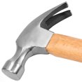 thumbnail image 2 of KOHAND 4 Pcs 16oz Claw Hammer, 1lb Small Claw Hammer, Mini Claw Hammer with Wood Handle, 2 of 6