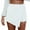 White, variant on XZNGL High Waisted Shorts Womens Skorts Shorts Skirt High Waisted Casual Irregular Flanging Wrap Culottes Womens Shorts Casual