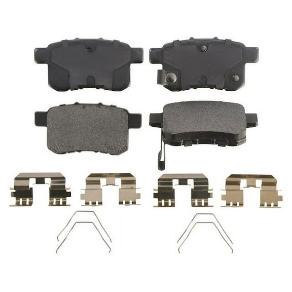 Rear Brake Pad Set - Compatible with 2008 - 2017 Honda Accord 2009 2010 2011 2012 2013 2014 2015 2016