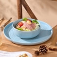 thumbnail image 3 of Famiware Constellation 12 Pieces Dinnerware Stoneware Sets, Ice Blue, 3 of 4