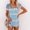 Blue, variant on QHWAUAKFBN T Shirts For Women Graphic Shirt Short Sleeve Stylish Shirts Tshirts Top