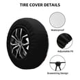 thumbnail image 3 of Grand Theft Auto Game Spare Tire Cover Universal Wheel Tire Cover Dust-Proof Waterproof Tire Protectors Accessories, 3 of 6