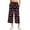 Dark Purple, variant on Capris for Women With Pockets Wide Leg Loose Fit Printed Trousers Casual High Waisted Summer Lounge Palazzo Pants Zebra 2XL