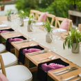 thumbnail image 3 of Pink Rose Cloth Napkins, Vintage Abstract Garden Flower Floral Black Washable and Reusable Dinner Napkins Set of 4, Table Napkin for Kitchen Party Birthday Wedding Hotel Housewarming 20"x20", 3 of 8