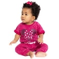 thumbnail image 6 of Disney Baby Girls Minnie Mouse Graphic Washed Romper, Sizes 0/3M-24M, 6 of 8