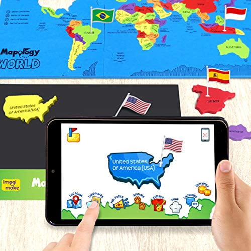 Details about   Imagimake Mapology World AR-Augmented Reality Educational Toy Stem Toys For Kids 