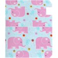 thumbnail image 2 of Coolnut Mailbox Covers, Magnetic Standard Size Pink Elephant and Flower Seasonal Mail Wraps for Home Outdoor Decor, 20.7"x18.03", 2 of 5