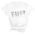 thumbnail image 4 of QHWAUAKFBN Womens T Shirts Graphic ' Summer Cute Printed Glass Colored Short Sleeved Tshirts Top, 4 of 4