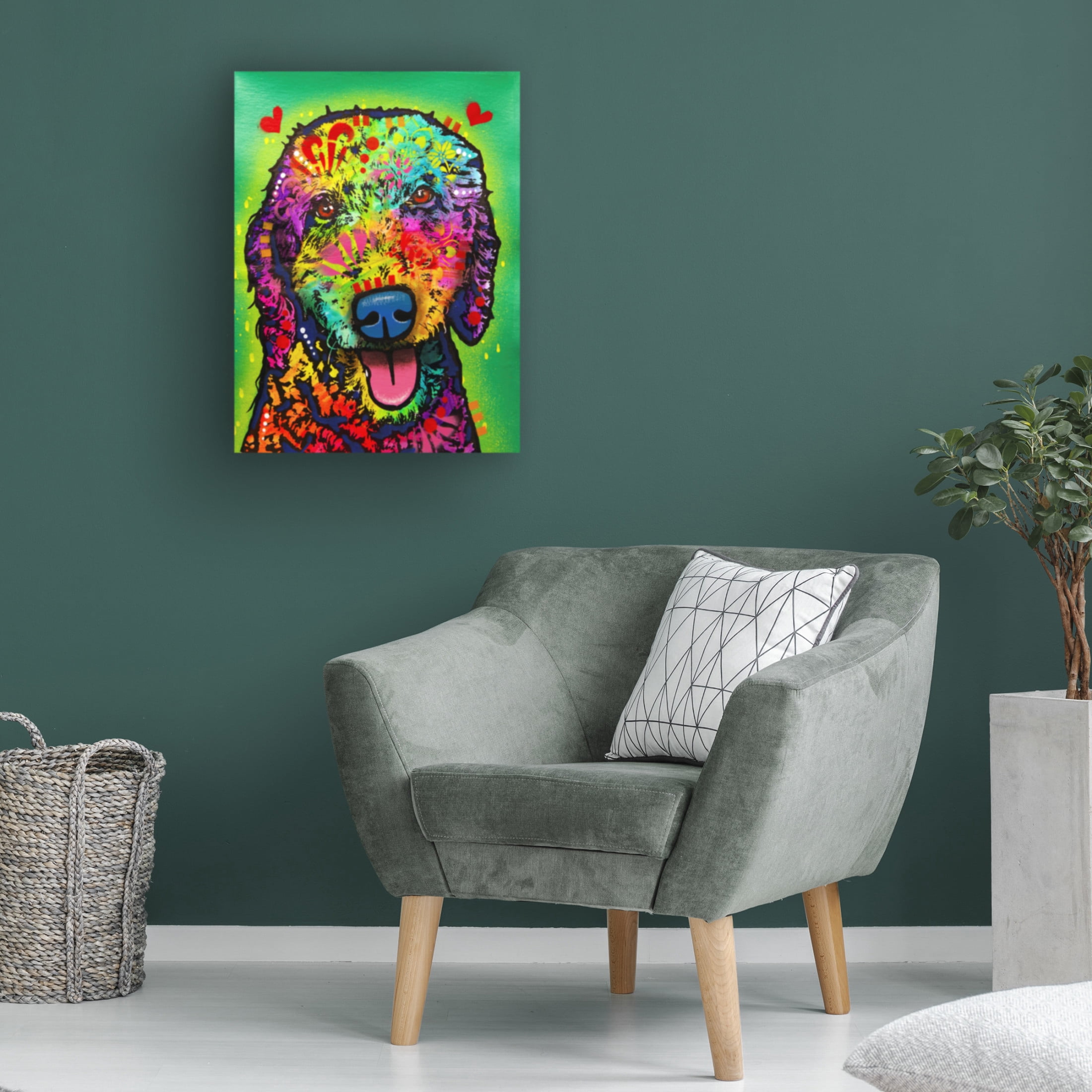 Canvas Wall Art - Dean Russo 'Depth' Wall Art for Living Room, Bedroom, or Office Décor by Trademark Fine Art - 14 x 19 Inches