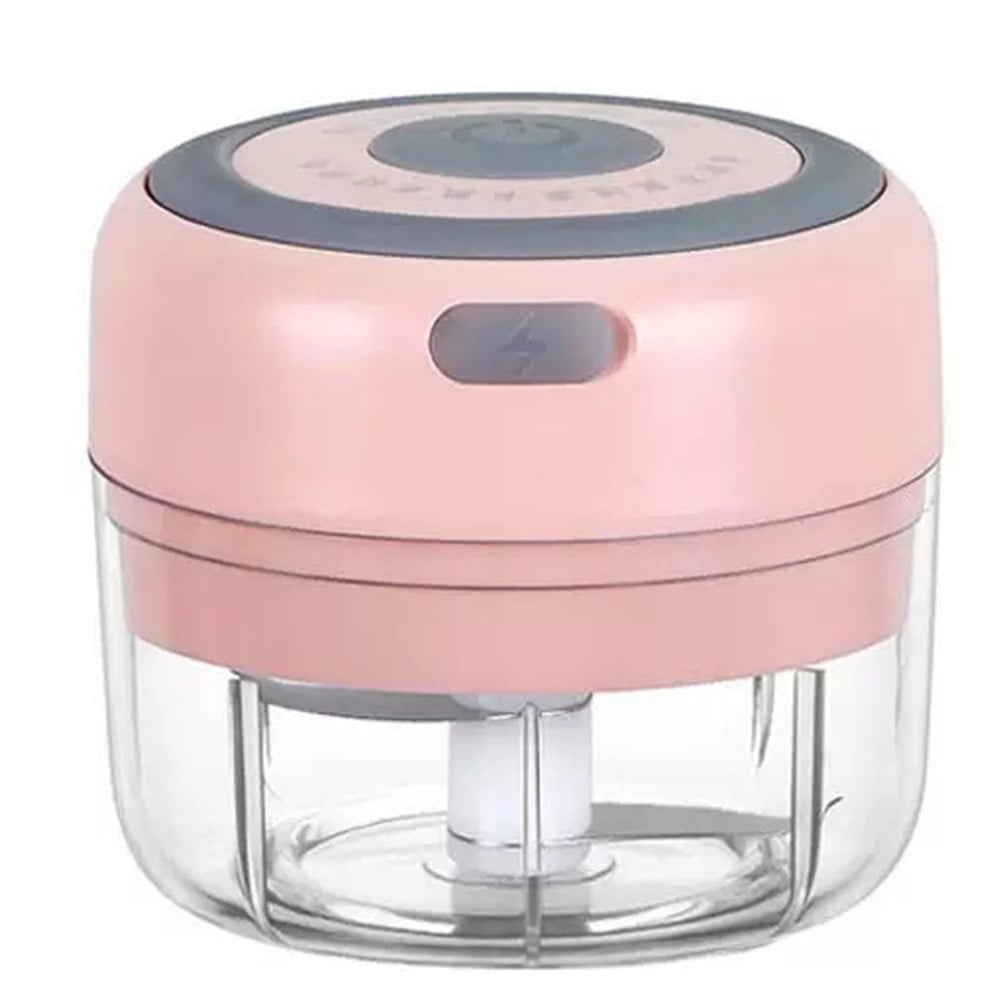 100ml/250ml Electric Mini Garlic Chopper Wireless Food Processor Usb  Rechargeable Cup For Garlic Pepper Chili Spice Kitchen Tool - Fruit &  Vegetable Tools - AliExpress