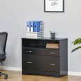 thumbnail image 2 of Vinsetto Lateral File Cabinet Filing Cabinet for Hanging Letter Sized Files, 2 of 9