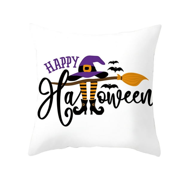 Decoración de Halloween cáñamo simulación apliques funda de almohada sala de estar sofá fiesta Wmkox8yii HFSH3709