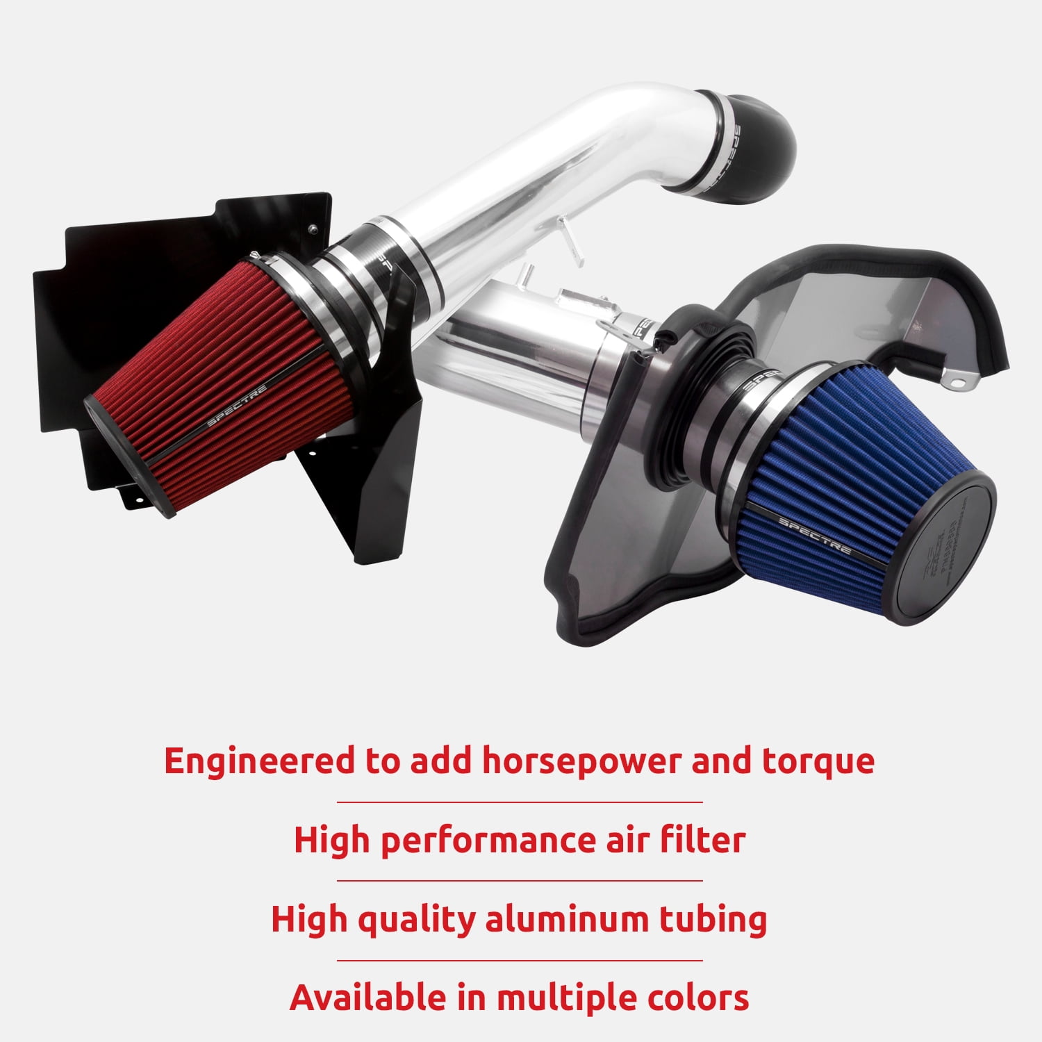 Spectre Performance Cold Air Intake System: Easy Installation, Engineered to Maximize Airflow, Boost Horsepower & Torque, SPE-9021