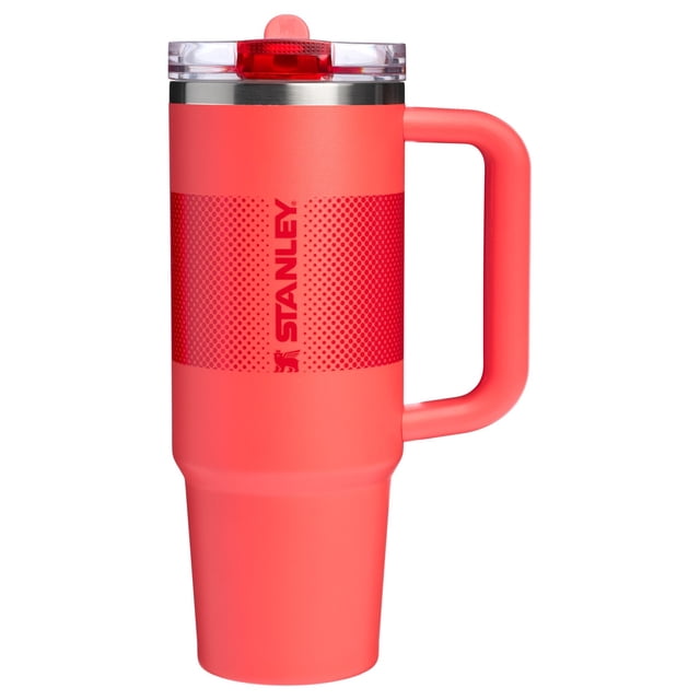 Vaso Stanley Quencher ProTour Flip Straw 900 ml Hot Coral