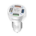 thumbnail image 1 of Cargador De Coche Con 4 Puertos Usb Cargador De Coche Qc 3 De Carga Rápida Adaptador De Carga Usb Eigraketly VI011992-01, 1 of 6