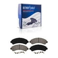 thumbnail image 3 of Detroit Axle - Front Ceramic Brake Pads Rear Brake Shoes Kit Replacement for Chevy S10 Blazer GMC Sonoma Jimmy Hombre Bravada - 6pc Set, 3 of 7