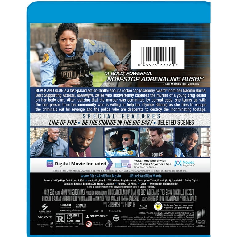 Black and Blue (Blu-ray Sony Pictures) - Walmart.com