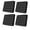 Black, variant on Outdoor Patio Cushion Covers 4 Pack Green White Check Plaid Patio Chair Cushion Covers with Ties and Zipper Farmhouse Style Waterproof Outdoor Seat Cushion Covers for Patio Furniture 24"x24"