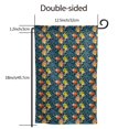thumbnail image 7 of Wukai Blue Floral Print Garden Flag 12.5x18 Inch Double Sided Sun-resistant Rain-resistant, Wrinkle-resistant Colorfast(Only Flag), 7 of 7