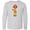 AC-Heather Grey, variant on Inktastic African American Boy, Fireman, Firefighter Long Sleeve Youth T-Shirt