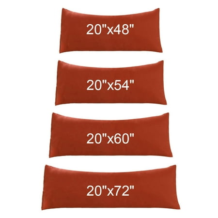 Body Pillow Case Microfiber Long Bedding Cover Body Pillow Covers