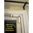 thumbnail image 3 of Sliding Door Lock for Sliding Glass Door,Security Door Locks for Sliding Patio Doors, (Lock Size Length, Width), 3 of 7