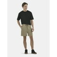 thumbnail image 3 of No Boundaries Soft Fleece Jogger Shorts, 6" Inseam, 2-Pack, Men's and Big Men's, 3 of 8