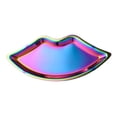 thumbnail image 5 of Stainless Steel Lip Shaped Jewelry Tray Home Metal Tray Jewelry Storage Tray, 5 of 8