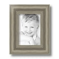 thumbnail image 2 of ArtToFrames 5" x 7" Silver Picture Frame, 5x7 inch Silver MDF Poster Frame (WOM-4445), 1 Pack, 2 of 6
