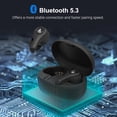 thumbnail image 4 of Edifier X5 Lite True Wireless In-Ear Earbuds, Black, 4 of 8