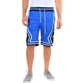 thumbnail image 2 of BKYS Men's Star Short Tech Fleece Pants Walk Shorts XL Royal Blue, 2 of 4