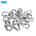 thumbnail image 3 of Unique Bargains M5 Stainless Steel Thimble, 50 Pack Wire Rope Thimbles for 3/16' Wire Rope, 3 of 6