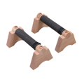 thumbnail image 4 of 2 barras de flexiones de madera para adultos, estables y resistentes. Caqui S, 4 of 9