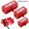 BETOR Plastic Tag Out Device Safety Tools Electrical Plug Lockout Box