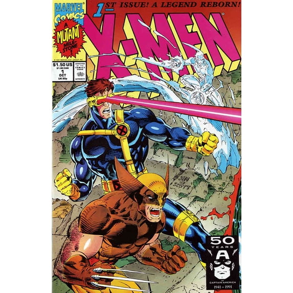 X-Men (2nd Series) #1C VF ; Marvel Comic Book