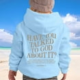 thumbnail image 2 of Hoodies for Girls Cute Clothes for Teen Girls Girls Hoodies & Sweatshirts For Winter Casual Wear Round Neck Letter Print Pullover For Kids Ages 2 13 Outdoor Activities And Daily Comfort, 2 of 7