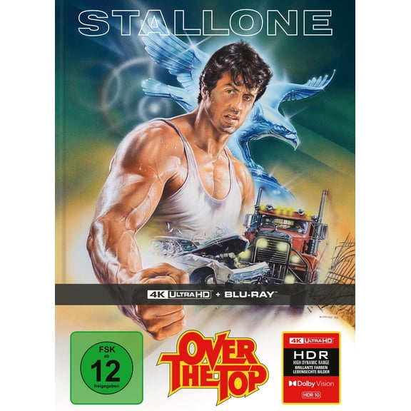 Over the Top - Limitiertes Mediabook (4K Ultra HD   Blu-ray) (4K Ultra HD) Sylvester Stallone