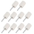 thumbnail image 1 of 10 Pcs Buffing Polishing 3mm Shank 20mm Hard Cylindrical Felt Bobs, 1 of 5
